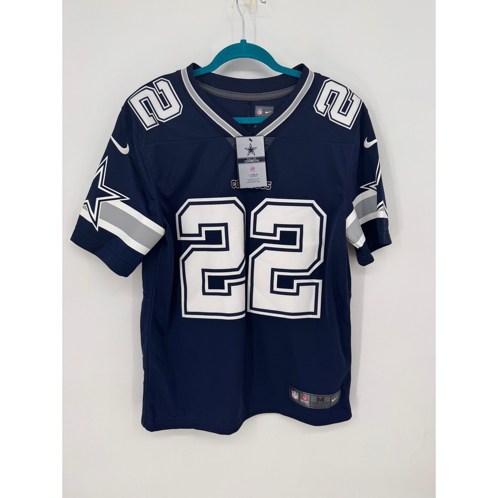 Nike Football Jersey Mens M Navy NWT Emmitt Smith Dallas Cowboys 22 NFL On Field